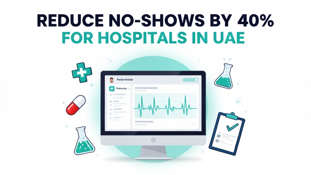 Reduced Patient No-Shows by 40% with Online Appointment Booking for UAE Hospitals
