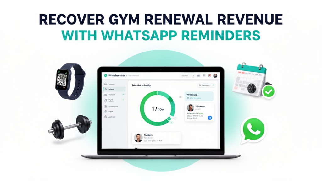 How Gyms in Kuwait Can Recover 30% of Lost Renewal Revenue with WhatsApp Reminders