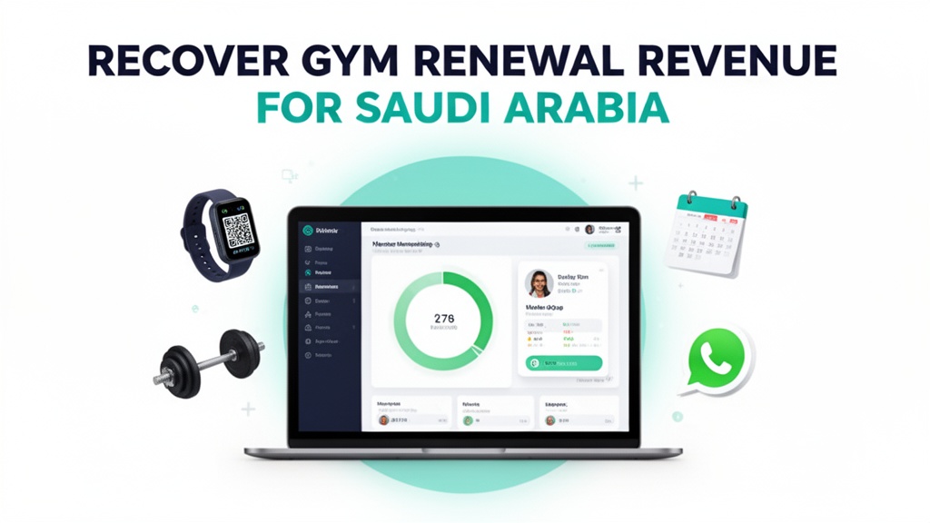 How Gyms in Saudi Arabia Can Recover 40% of Lost Membership Renewal Revenue