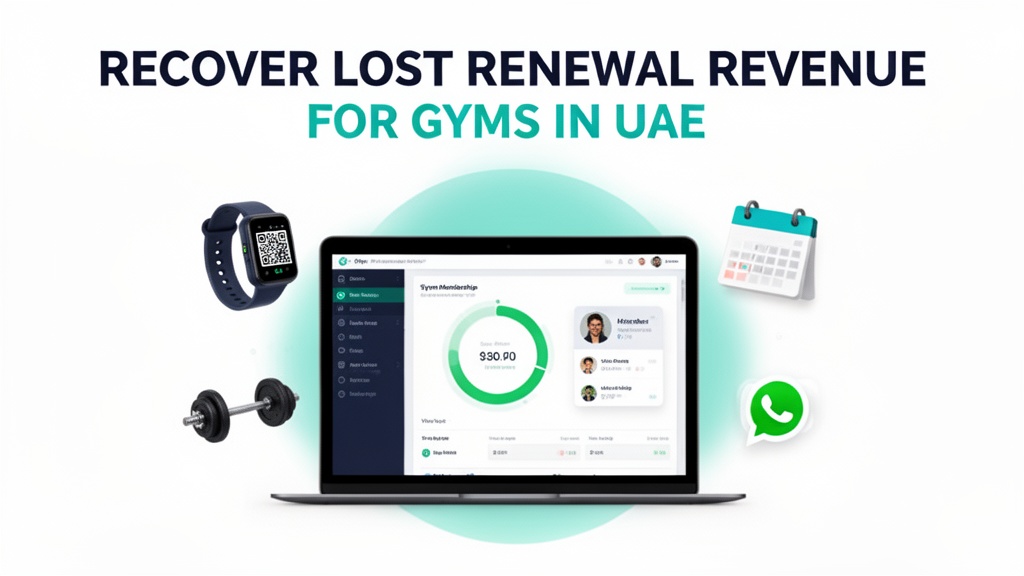 How Gyms in UAE Can Recover 25% of Lost Renewal Revenue with WhatsApp Reminders