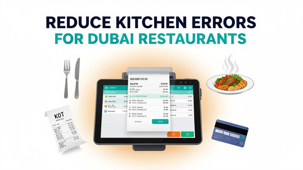 How Restaurants in Dubai Can Reduce Kitchen Order Errors by 45% Using Digital POS