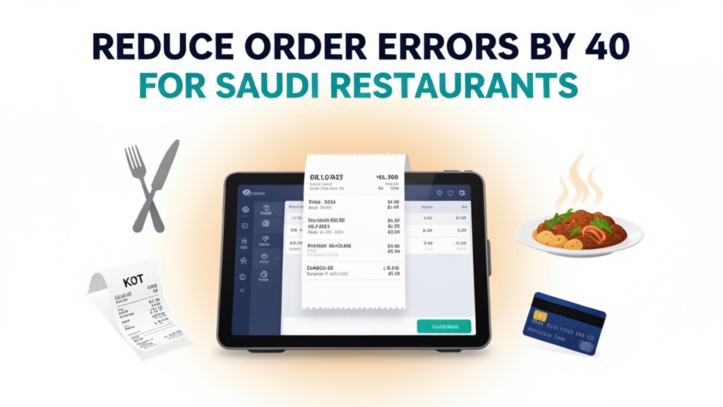 How Saudi Restaurants Can Reduce Order Errors by 40% with Digital POS