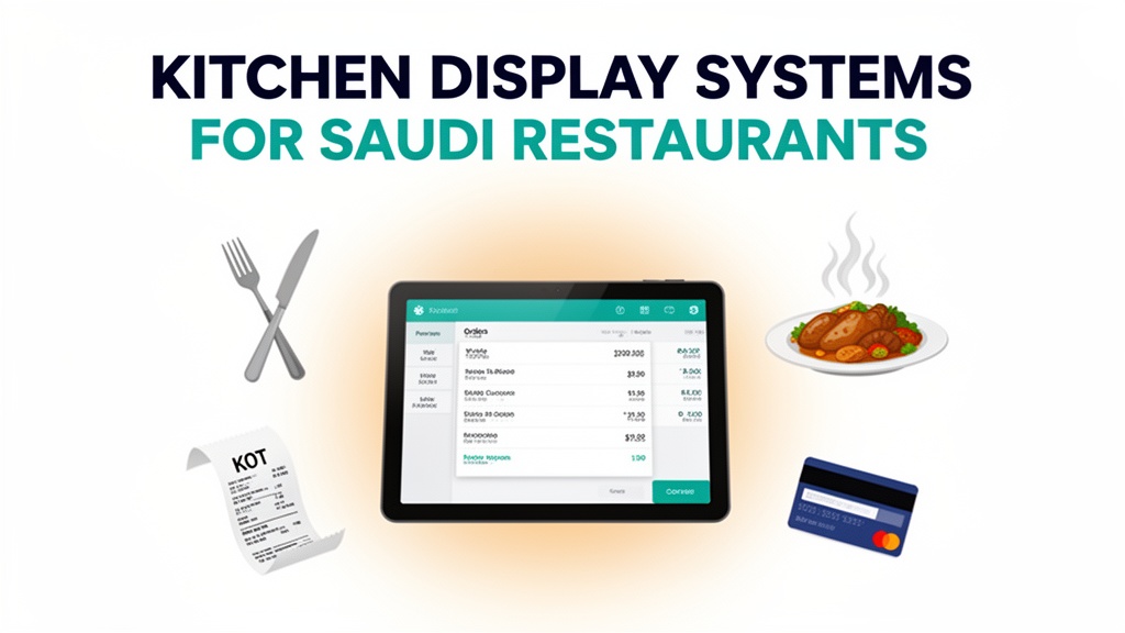 Kitchen Display Systems in Saudi Restaurants — Cutting Order Errors by 40% During Peak Hours