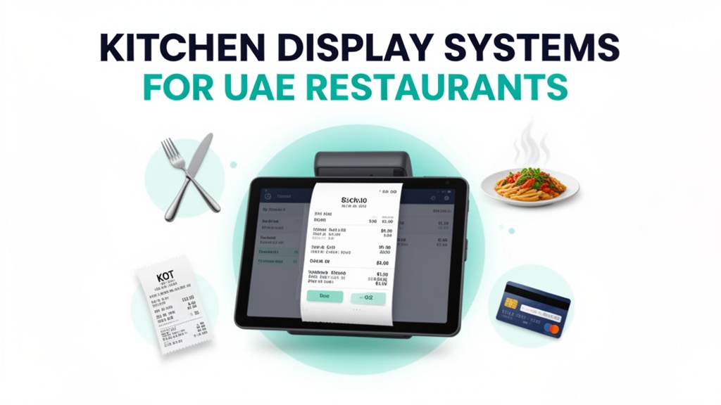 Kitchen Display Systems in UAE Restaurants — Cutting Order Errors by 70%