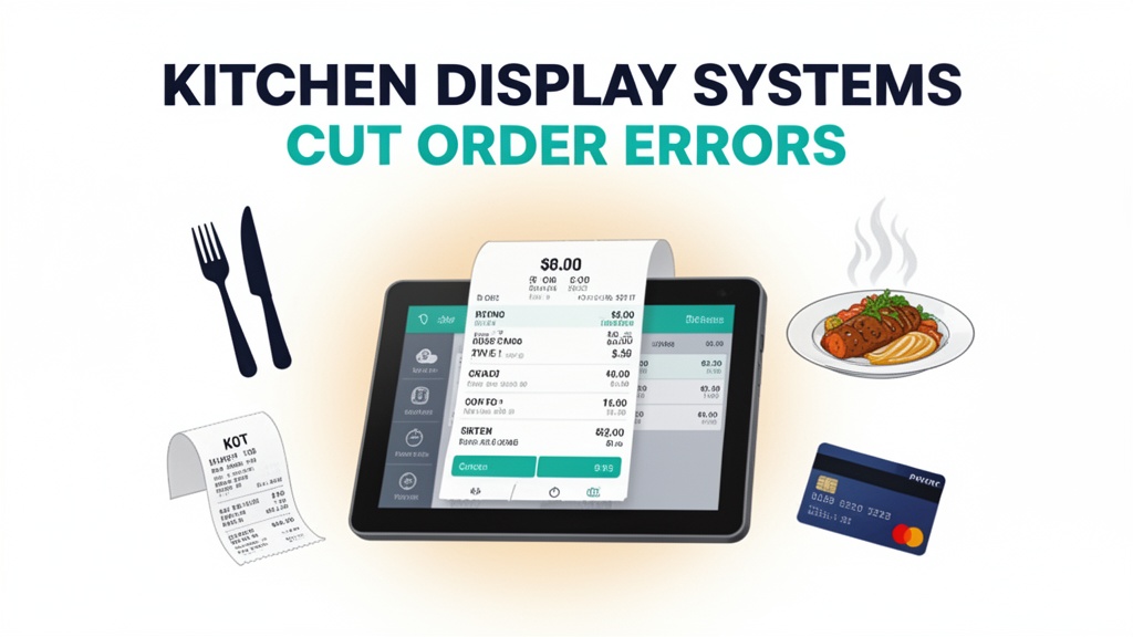Kitchen Display Systems in UAE Restaurants — Cutting Order Errors by 70%