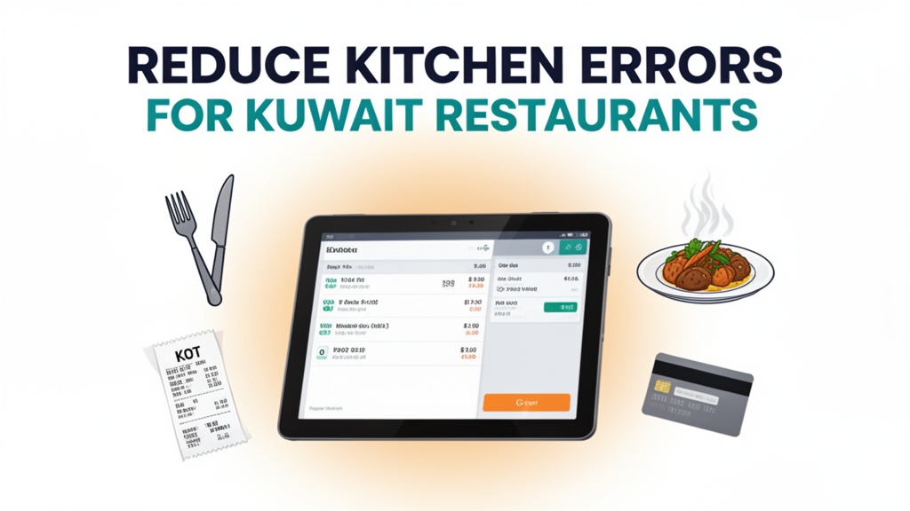 How Kuwait Restaurants Reduce Kitchen Order Errors by 40% with Kitchen Display Systems