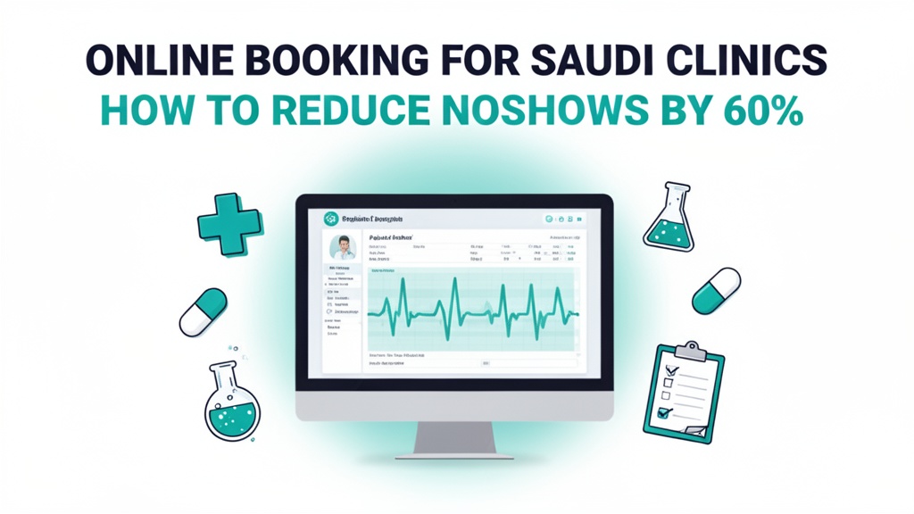 Online Booking for Saudi Clinics — How to Reduce No-Shows by 60%