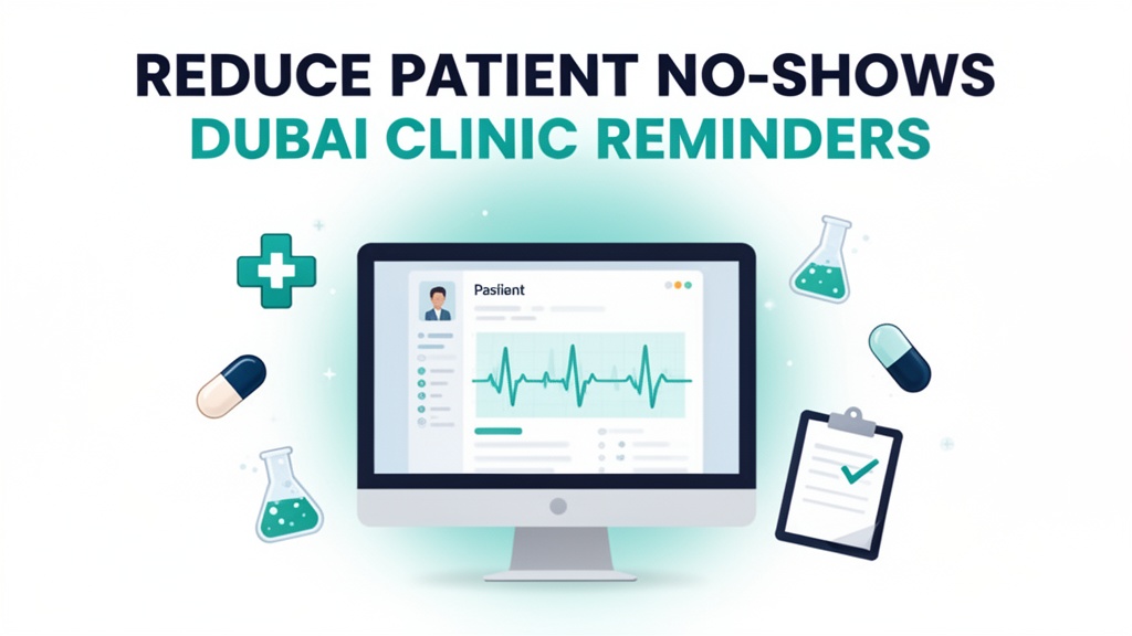 Reduce Patient No-Shows by 60% — Dubai Clinics Using Automated Appointment Reminders
