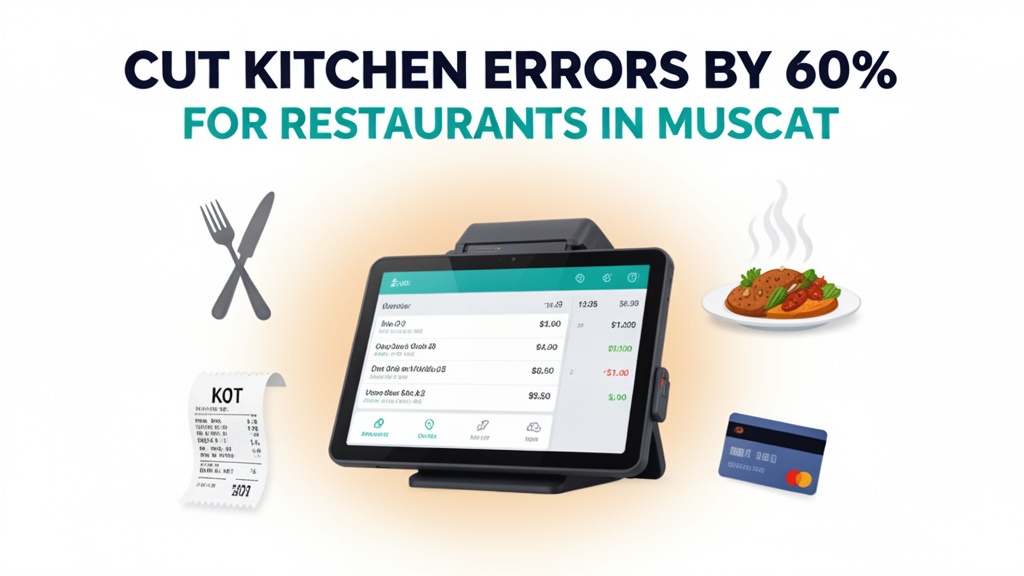 How Restaurants in Muscat Can Cut Kitchen Order Errors by 60% with Digital Order Management