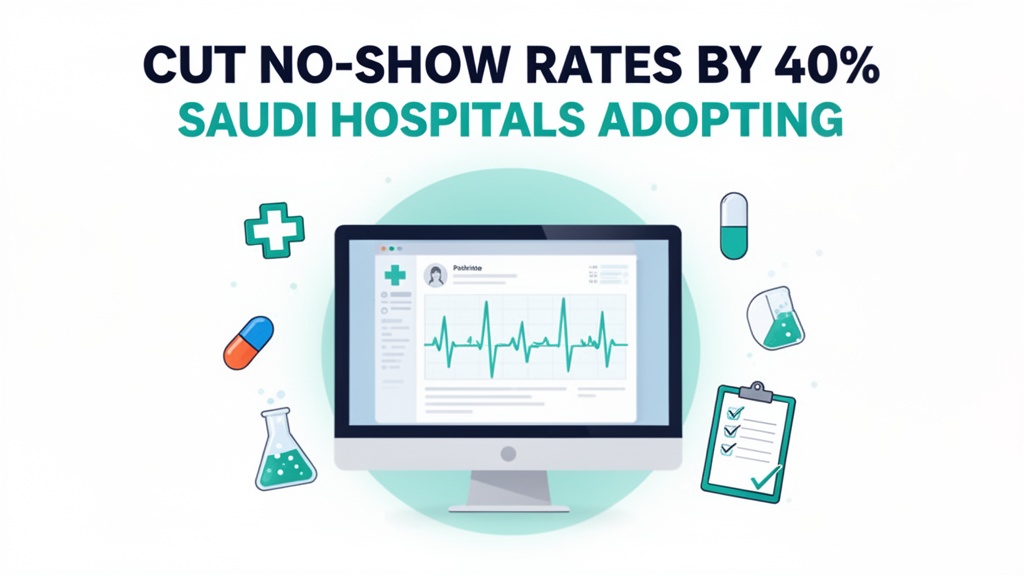 Saudi Hospitals Are Adopting Online Booking to Cut No-Show Rates by 40%