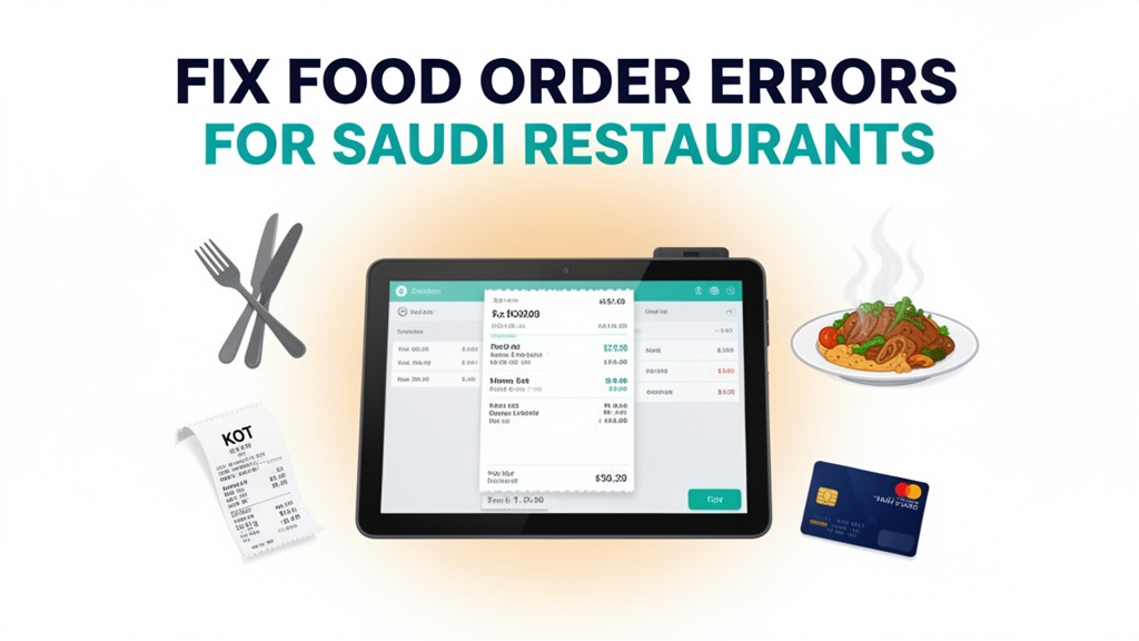 Saudi Restaurant Owners: Why 40% of Food Orders Still Have Errors (And How to Fix It)