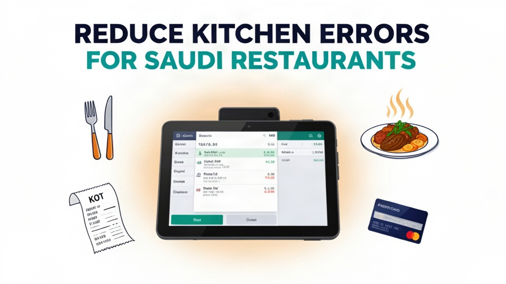 Saudi Restaurants Can Reduce Kitchen Errors by 60% with Digital Order Management